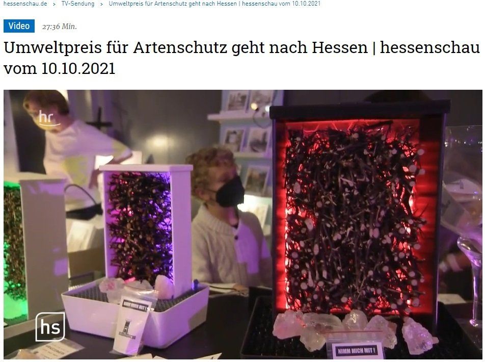 Mini-Gradierwerke in der Hessenschau - Eine Familie aus Butzbach bietet z.B. Mini-Gradierwerke, um in der Wohnung gesunde Atemluft selbst herzustellen. Mini-Gradierwerke in der Hessenschau - Eine Familie aus Butzbach bietet z.B. Mini-Gradierwerke, um in der Wohnung gesunde Atemluft selbst herzustellen.