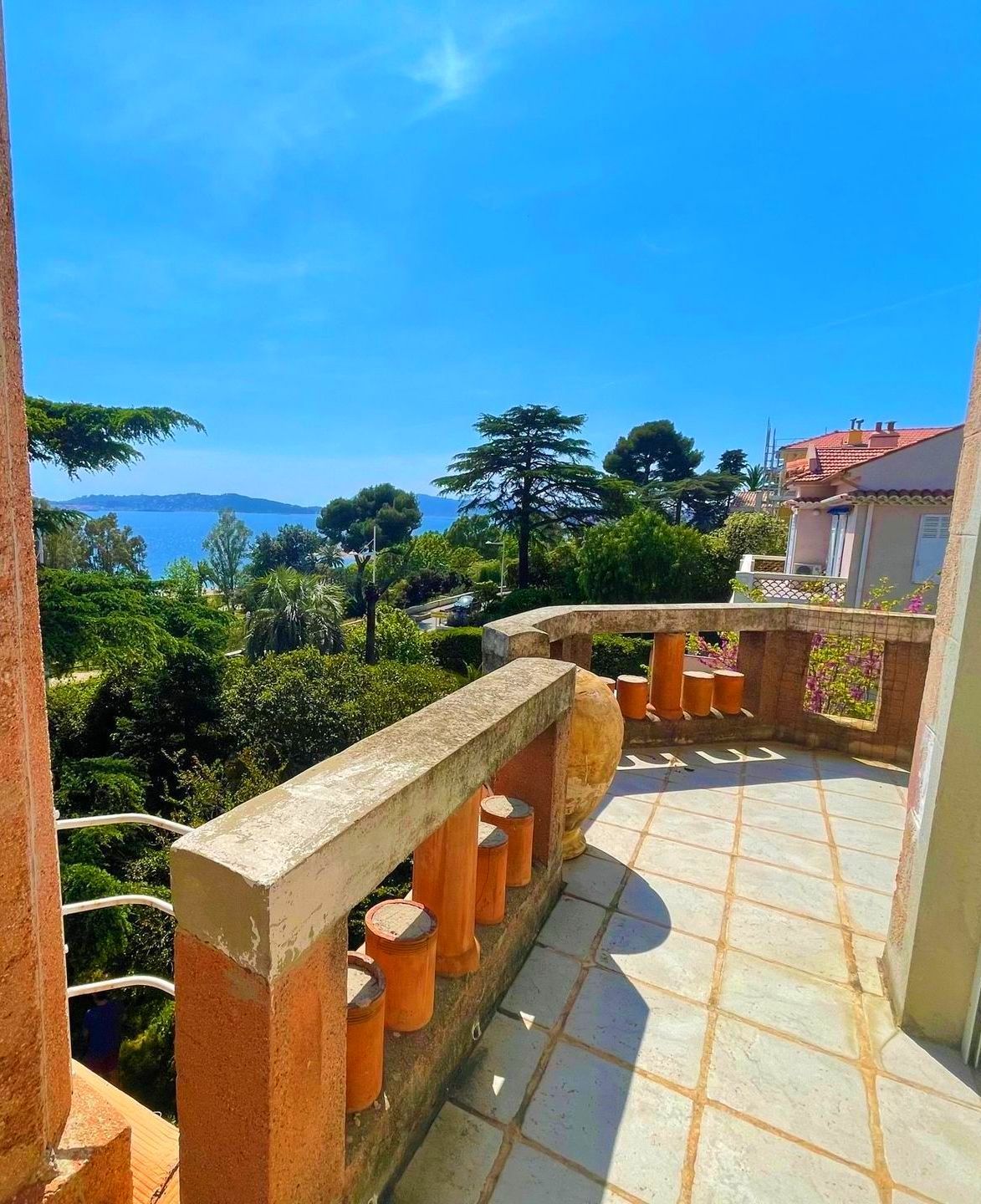 villa vue mer au mourillon