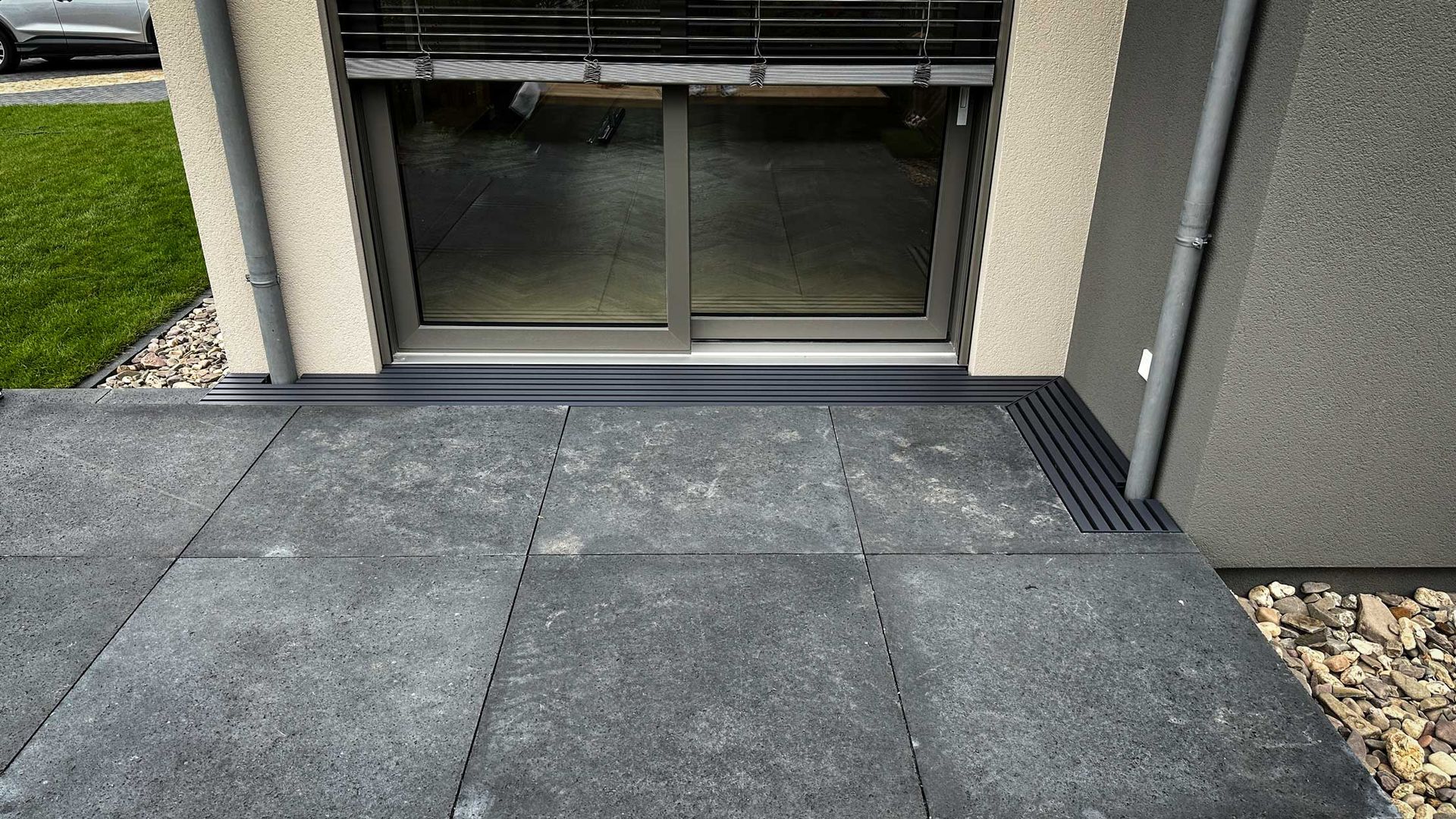 Fertighaus Gitterroste Terrasse Ebenerdig Fertighaus Gitterroste Terrasse Ebenerdig