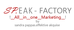 Zurück zur Homepage Logo SP.EAK - Dialogmarketing und Büroservice