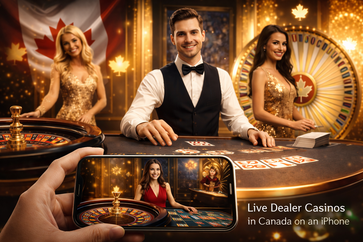Live Dealer Casinos in Canada on an iPhone: Full Mobile Experience.