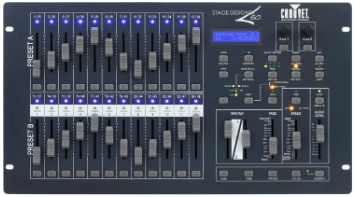 Rental Chauvet DJ Stage Designer 50 48-Channel DMX Dimming Console Rental Chauvet DJ Stage Designer 50 48-Channel DMX Dimming Console