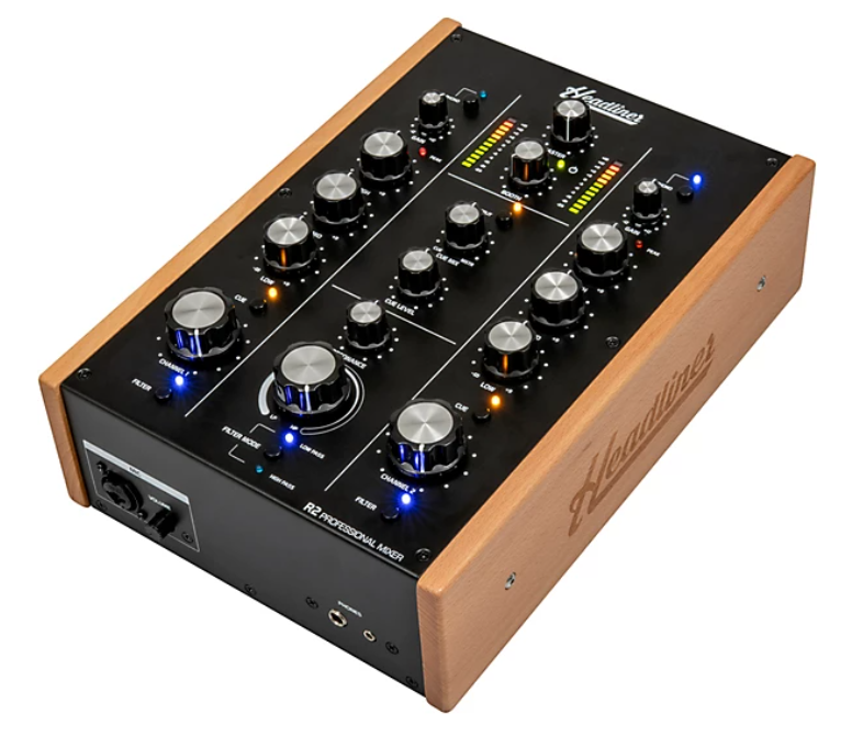 Rental Headliner R2 2-Channel Rotary DJ Mixer With Analog Filter in NYC Rental Headliner R2 2-Channel Rotary DJ Mixer With Analog Filter in NYC