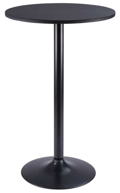 Rental High Boy Table Black 40in High x 24in Wide for NYC Rental High Boy Table Black 40in High x 24in Wide for NYC