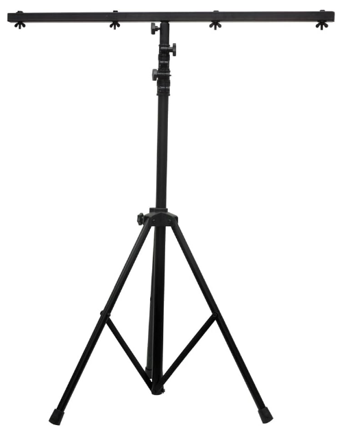 Rental Lighting Stand 9ft with T-Bar Tripod Base Black Rental Lighting Stand 9ft with T-Bar Tripod Base Black