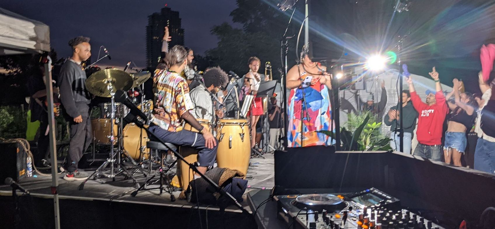 Band Performance in the Marsha P Johnson State Park full outdoor production by The House Of Jax Band Performance in the Marsha P Johnson State Park full outdoor production by The House Of Jax