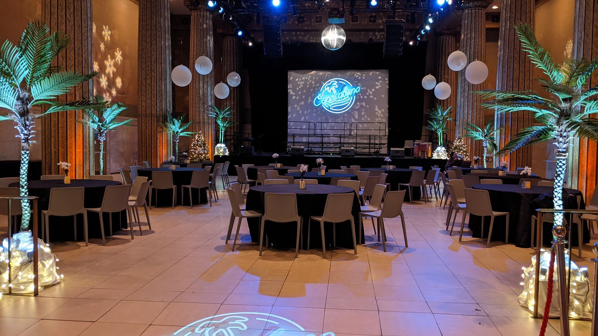 Palm Trees and Copacabana Theme by The House Of Jax Palm Trees and Copacabana Theme by The House Of Jax