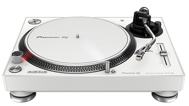 Rental Pioneer PLX-500W Turntable White Direct Drive with USB, Line/Phono Outputs in NYC