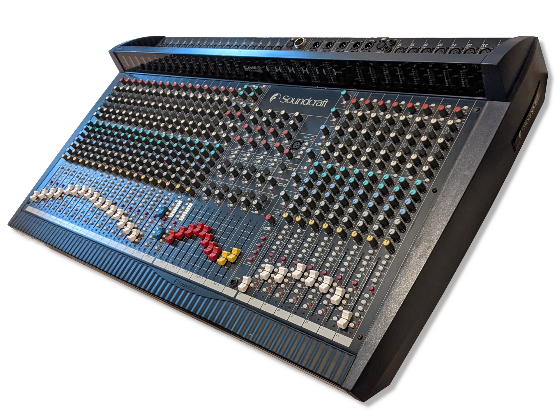 Rental Soundcraft Live8-24 24ch 8bus Analog Mixer in NYC Rental Soundcraft Live8-24 24ch 8bus Analog Mixer in NYC