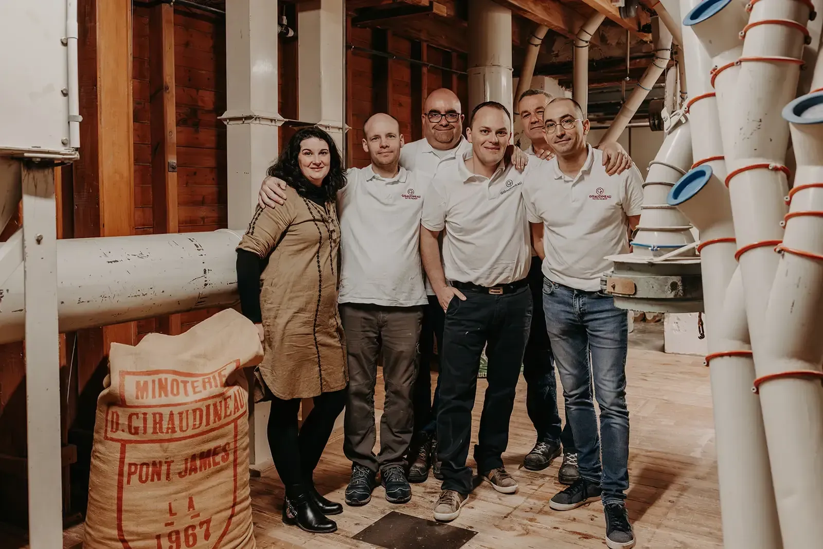 Equipe minoterie giraudineau