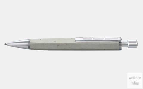 Kugelschreiber aus Beton, concrete Kugelschreiber, Beton Schreiber, Staedtler Concrete, Beton Staedtler, Elbengel Beton Kugelschreiber, Beton Hamburg, Schreiber aus Beton, Werbeartikel aus Beton, Beton Werbeartikel, Laser in Beton