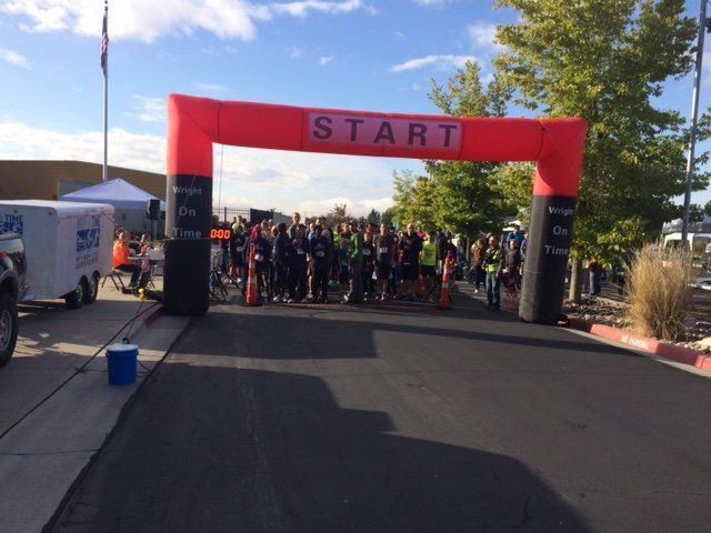 Runners Completing their race