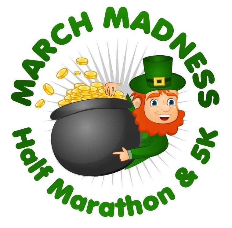 March Madness Marathon & 5k Logo