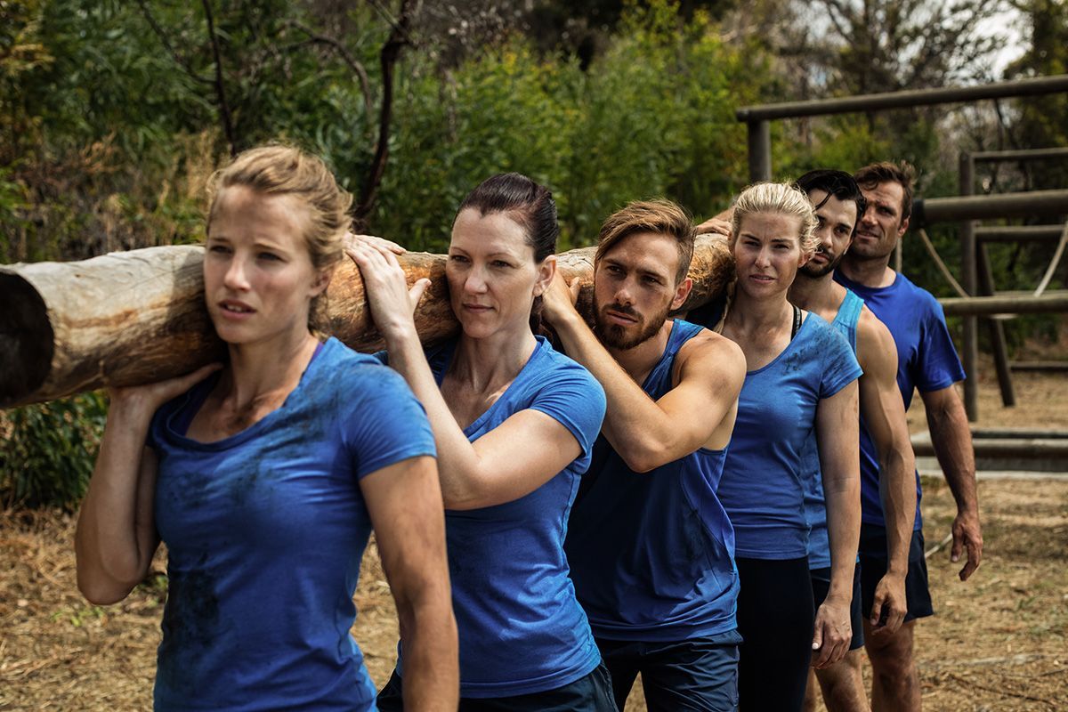 Team building Fit'boot camp