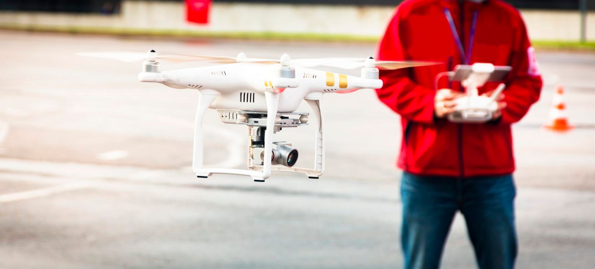 Course de drone avec Access united