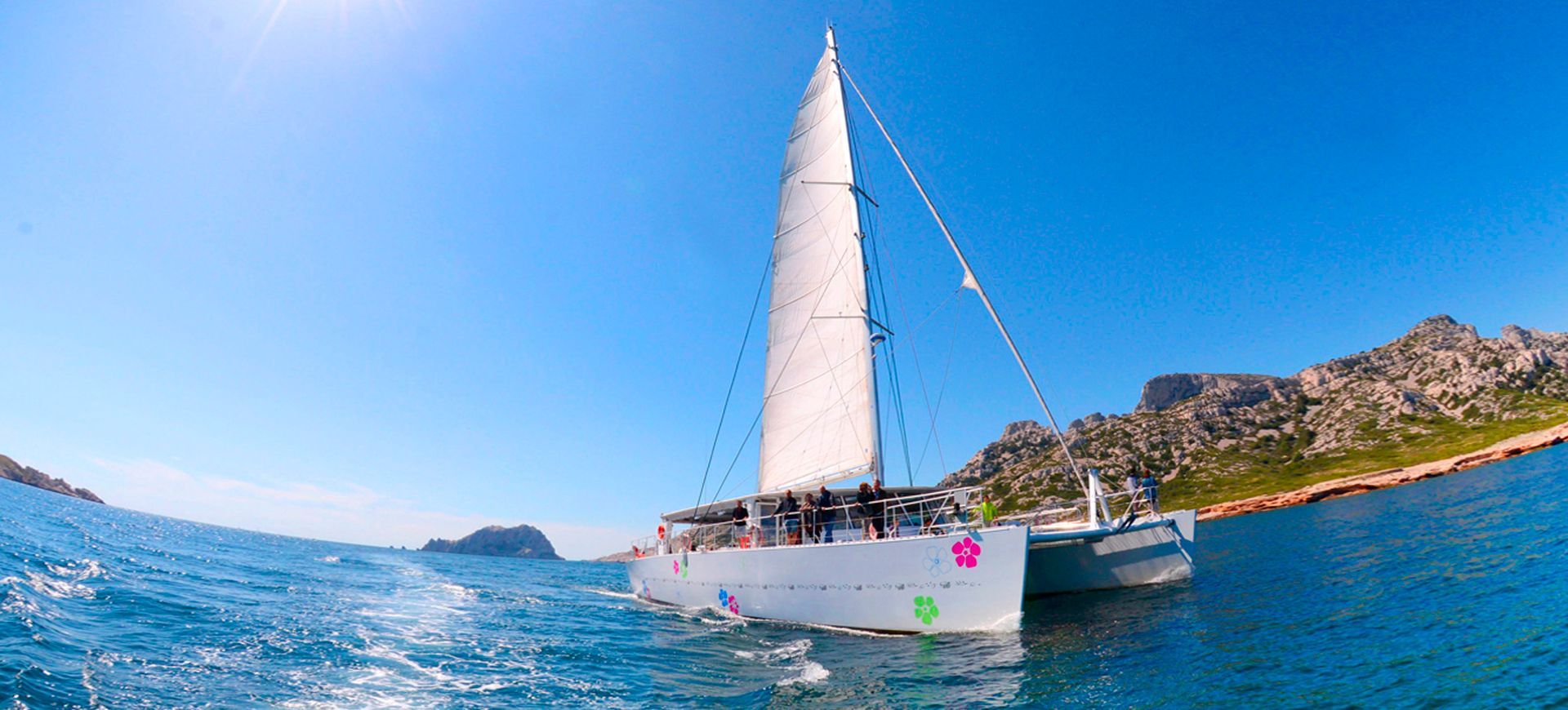 Maxi catamaran avec Access united