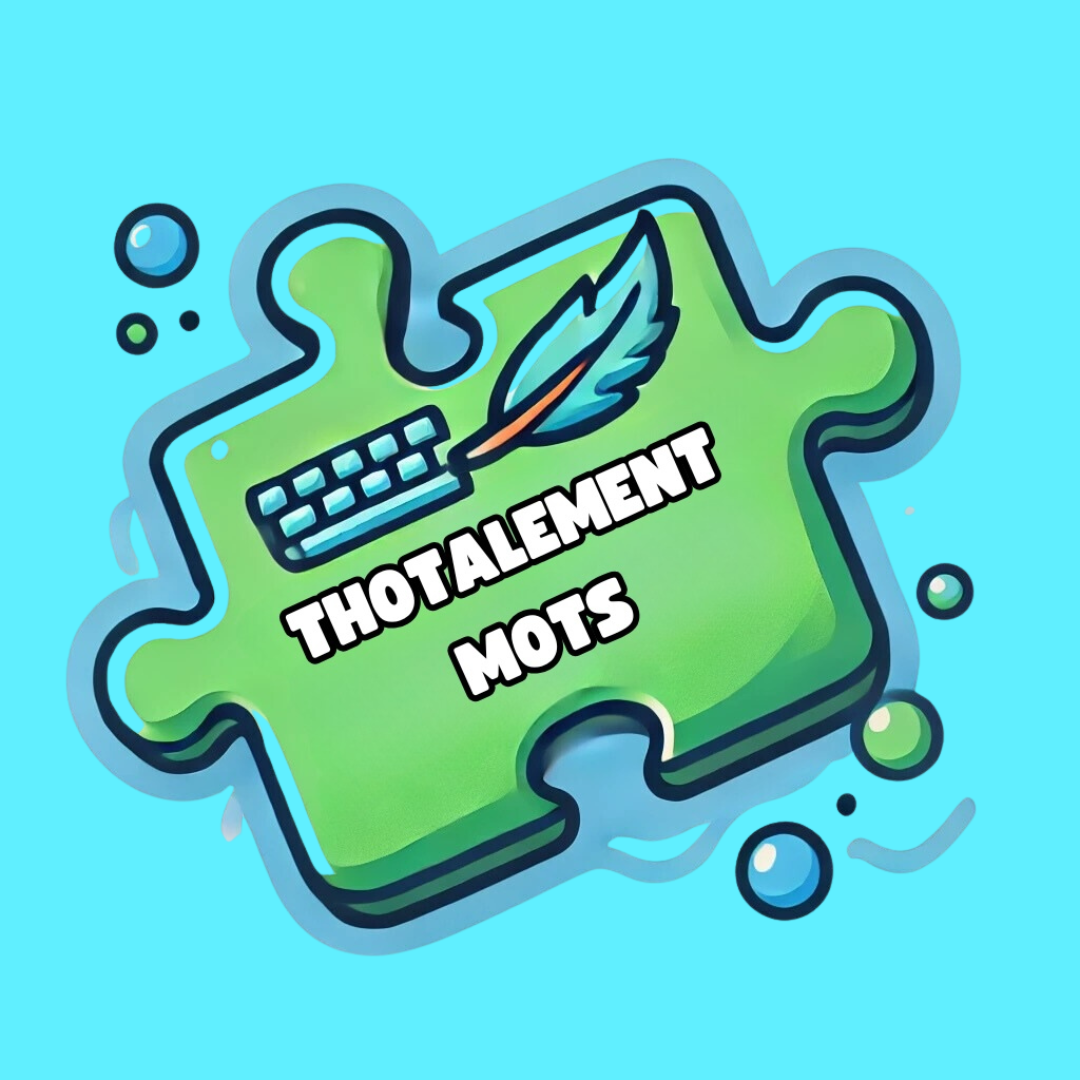 Thotalement Mots ta pièce de puzzle pour ta com' internet Loge Thotalement Mots, ta pièce de puzzle pour ta com' internet