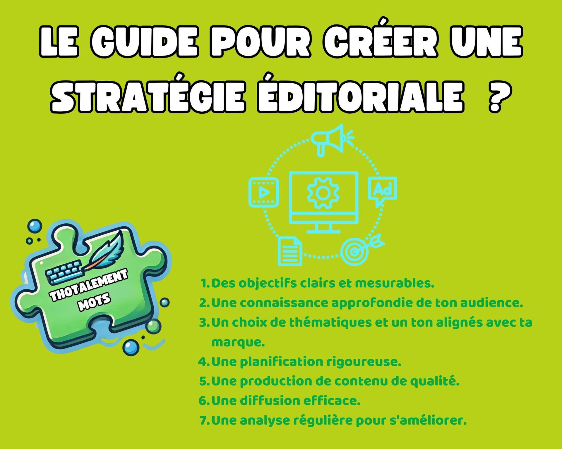 Le guide ultime pour établir ta stratégie éditoriale