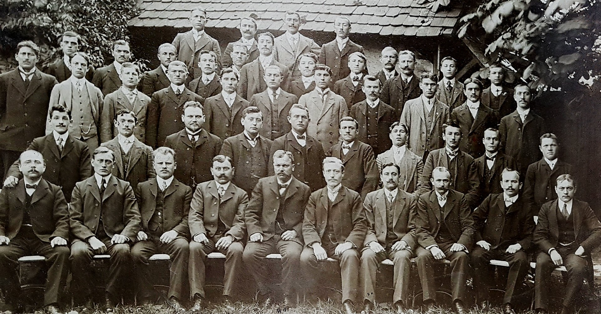 Arbeitergesangverein Freundschaft Malsch im Jahr 1908