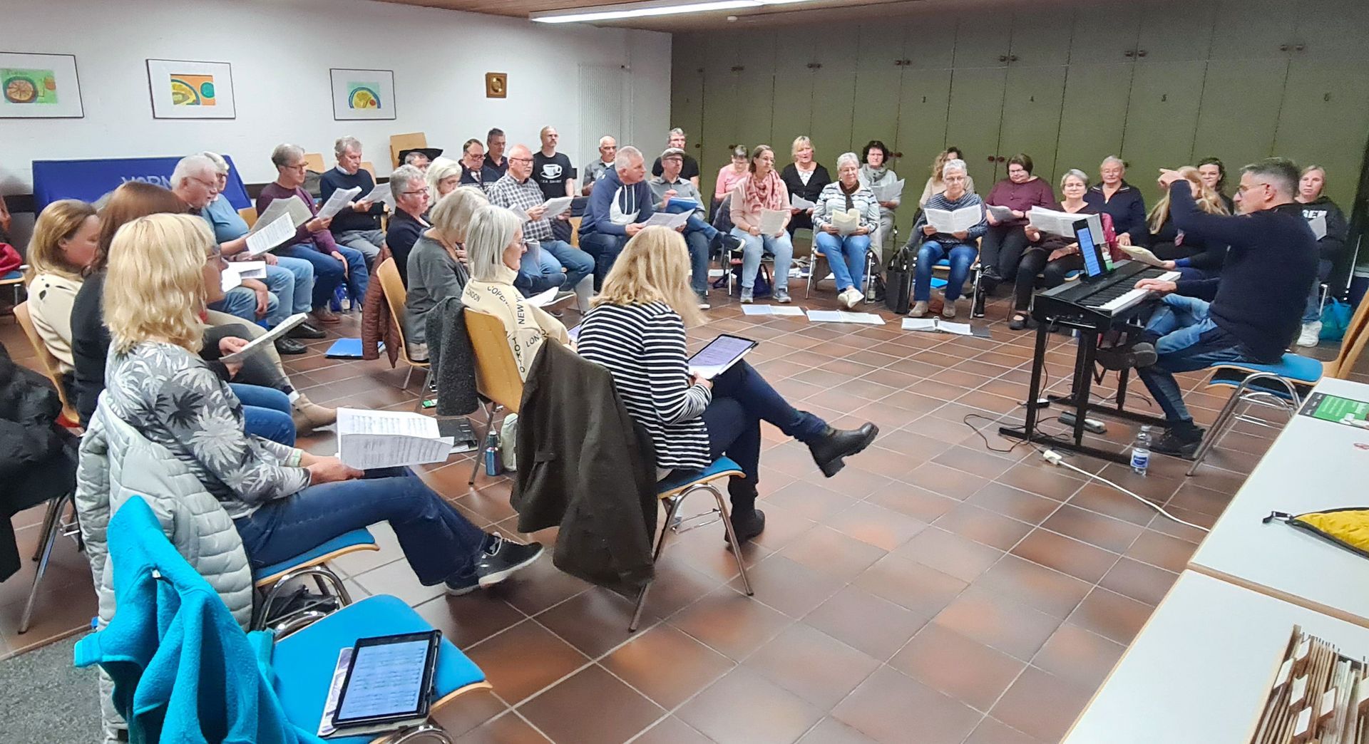 Chor Change it Malsch: neuer Probenraum im Bürgerhaus