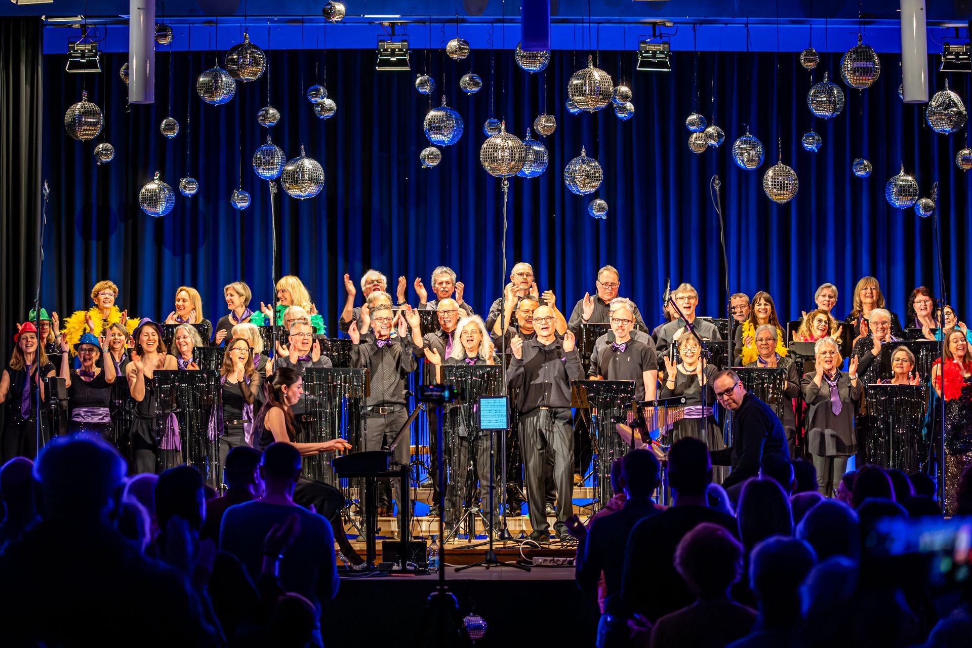 Der Chor Change it aus Malsch auf seinem Konzert