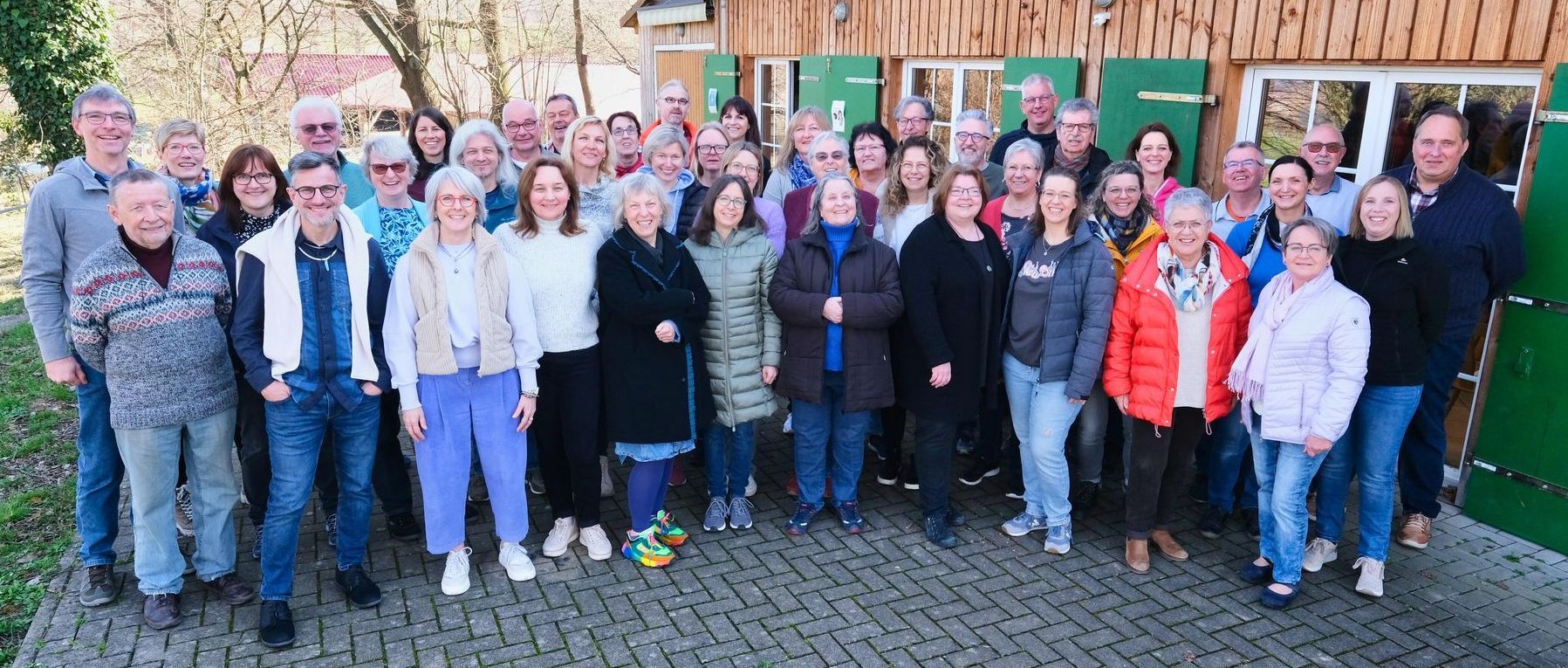 Der moderne Chor Change it aus Malsch beim Proben-Wochenende am 9.3.2024 in Malsch