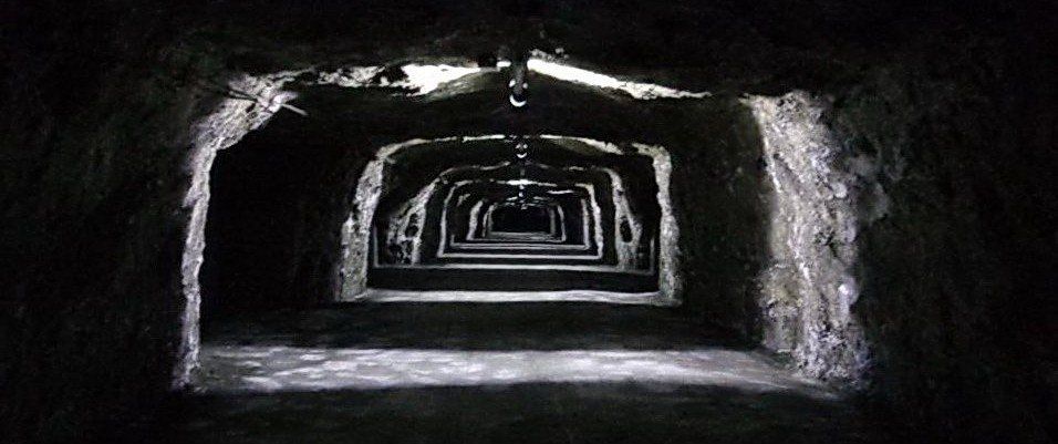Stollen im Salzbergwerk Bad Friedrichshall