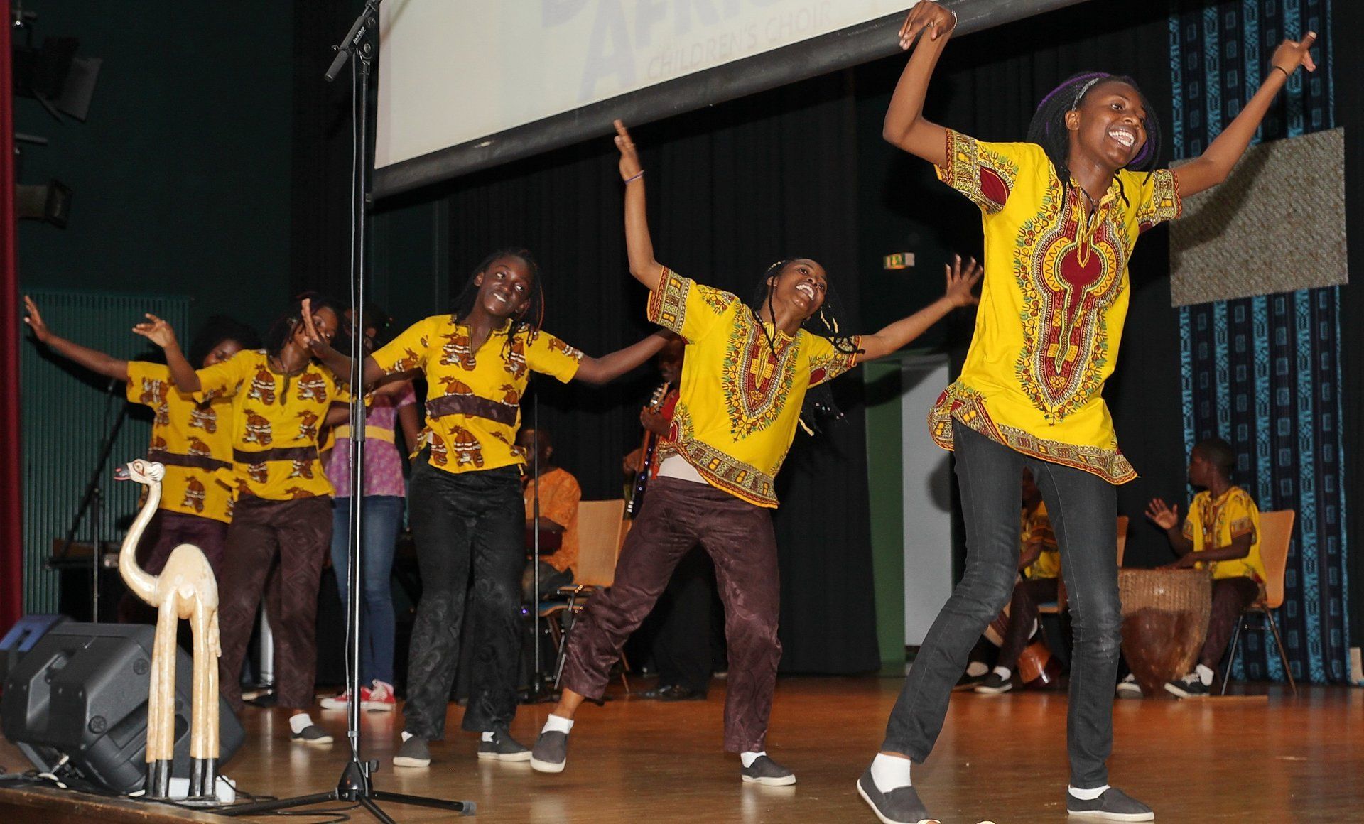 der Destiny African Children’s Choir im Malscher Bürgerhaus