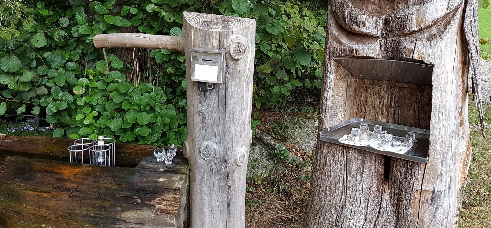 Schnapsbrunnen bei Ottenhöfen im Schwarzwald