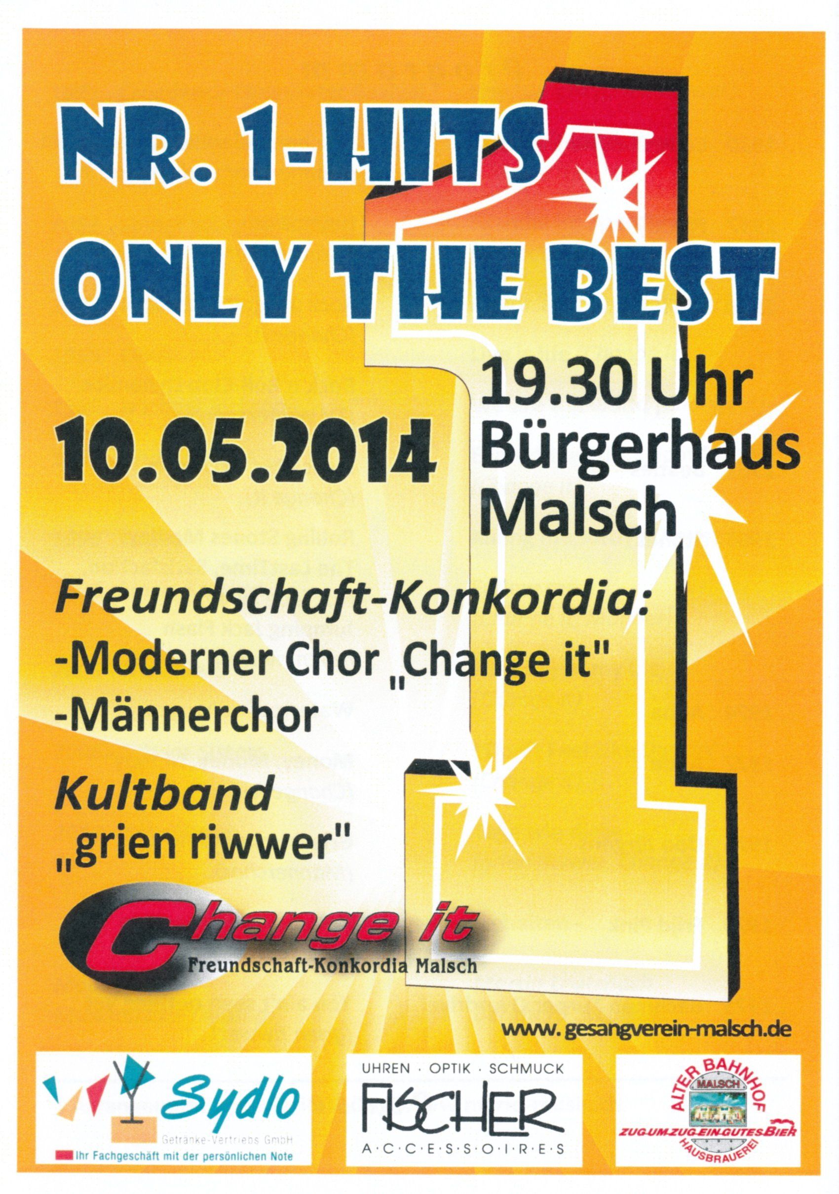 Unser Konzertplakat zu