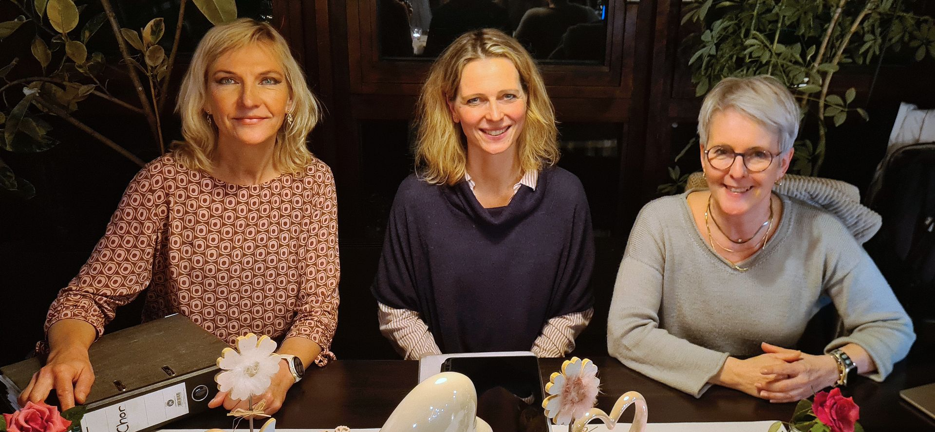 Neu im Präsidum beim Gesangverein Freundschaft-Konkordia Malsch: Solveiga Ripke (Finanzen, l)