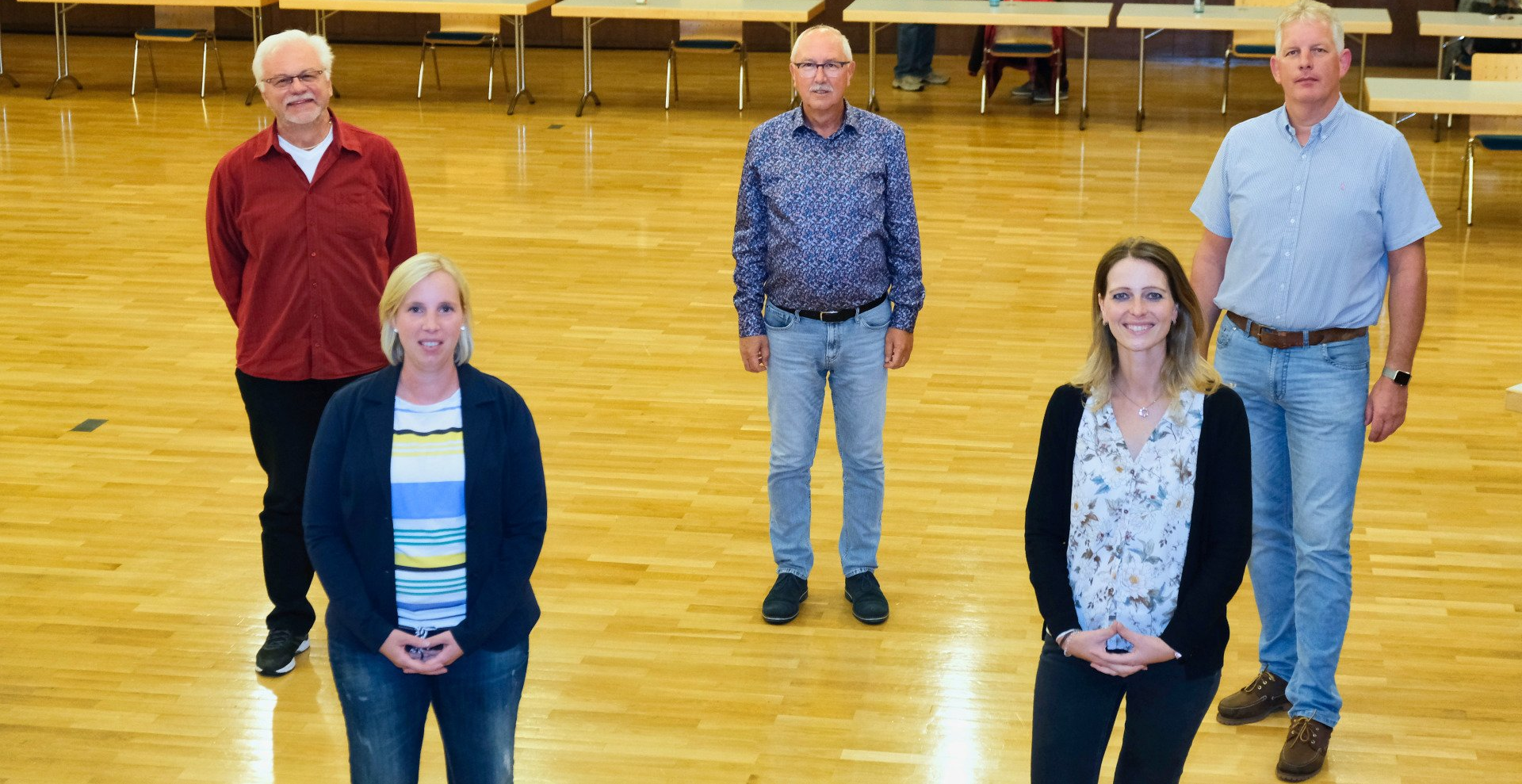 Der neu gewählte Vorstand in der Verwaltung des Gesangvereins Freundschaft-Konkordia Malsch