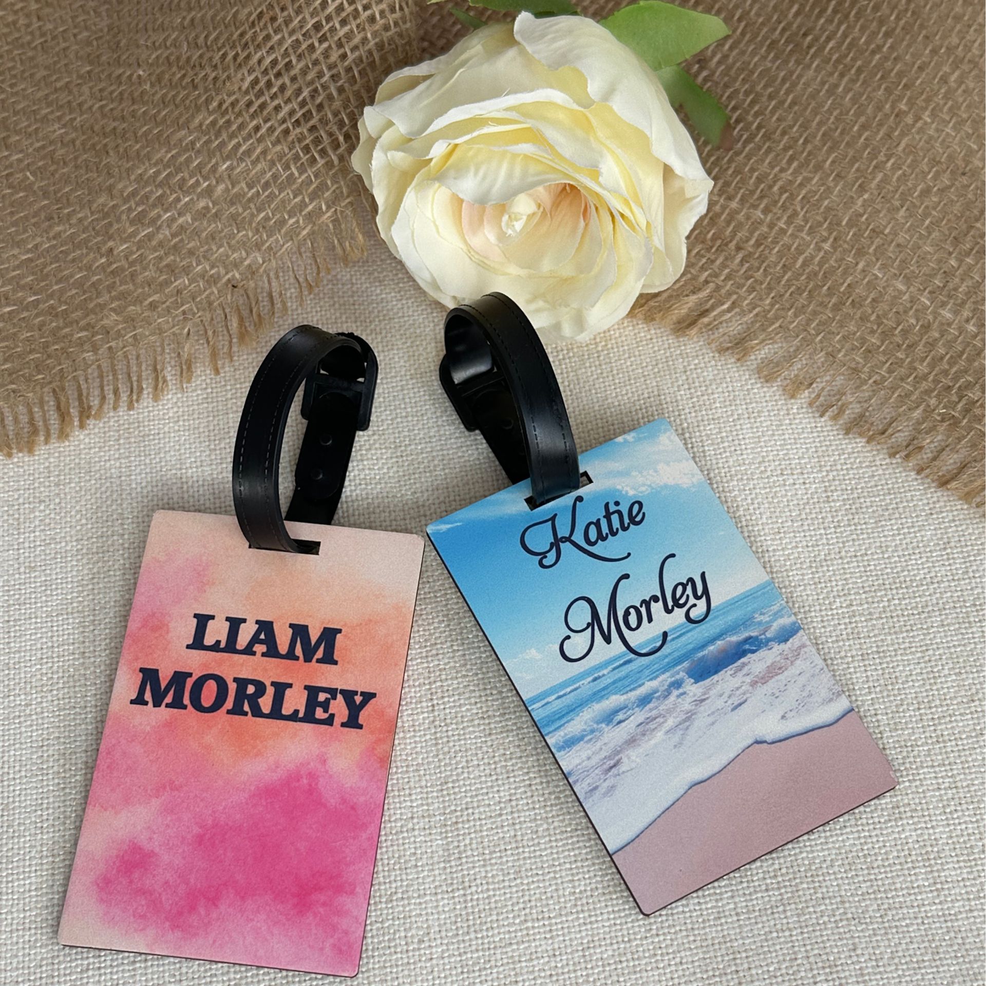 luggage tag wedding faavo