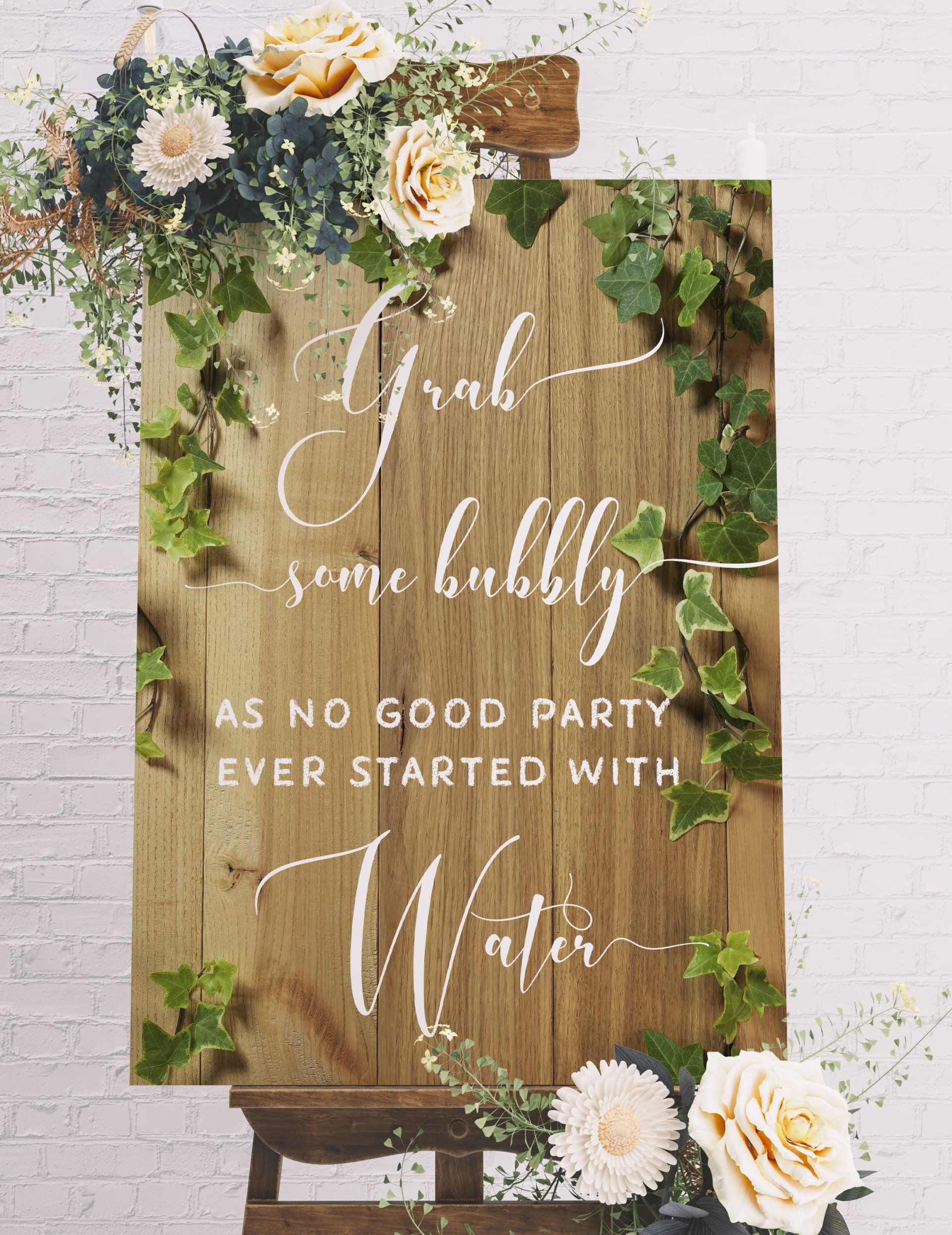 in loving memory wedding sign