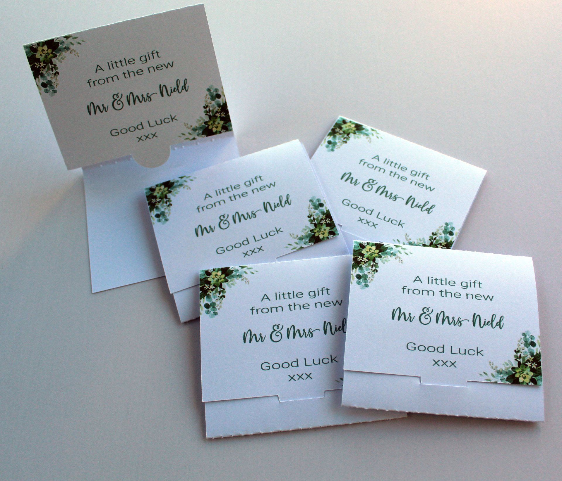wedding favour bag