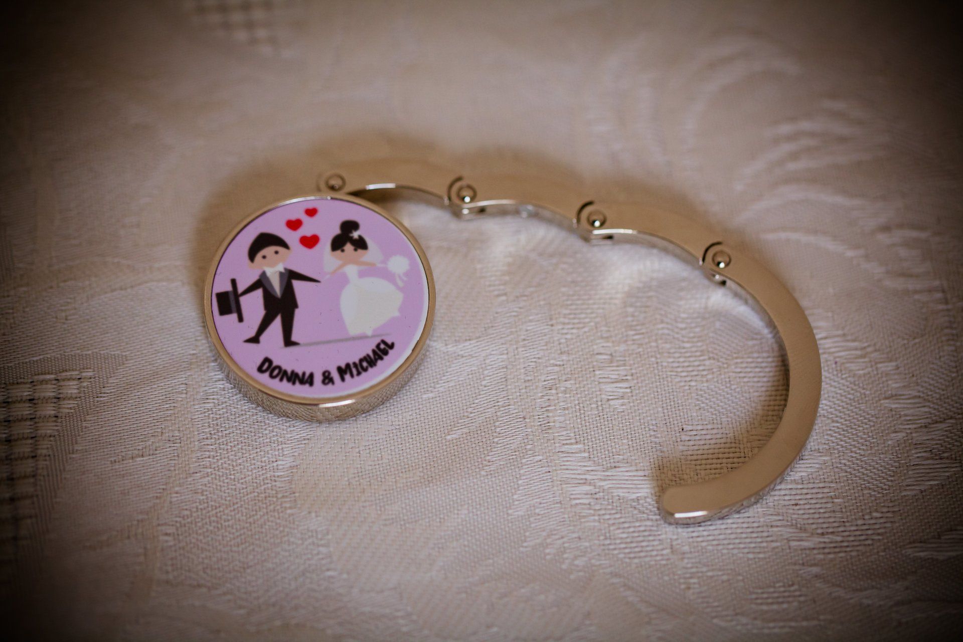 Bag holder wedding favour