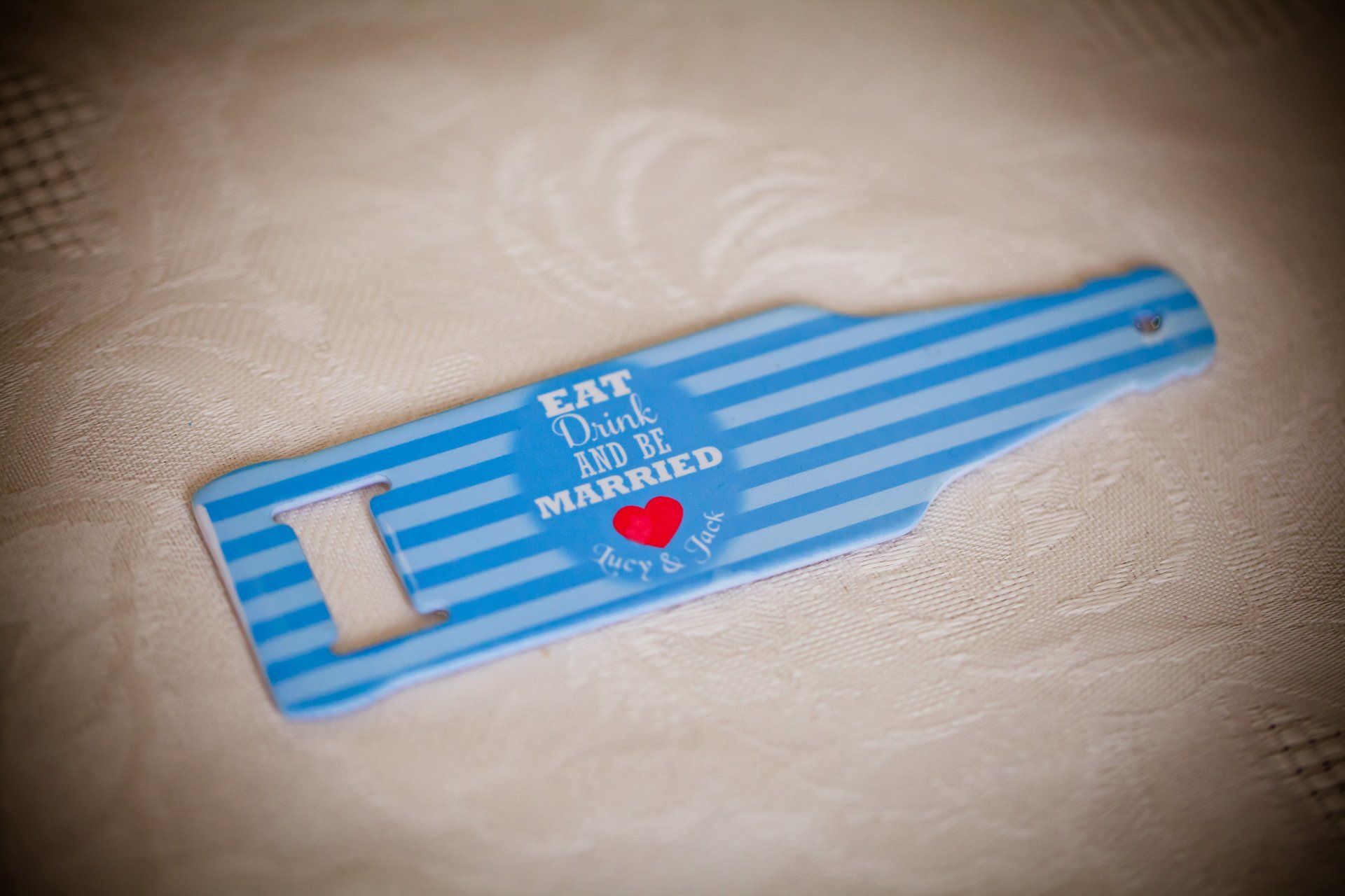 bottle opener wedding favour