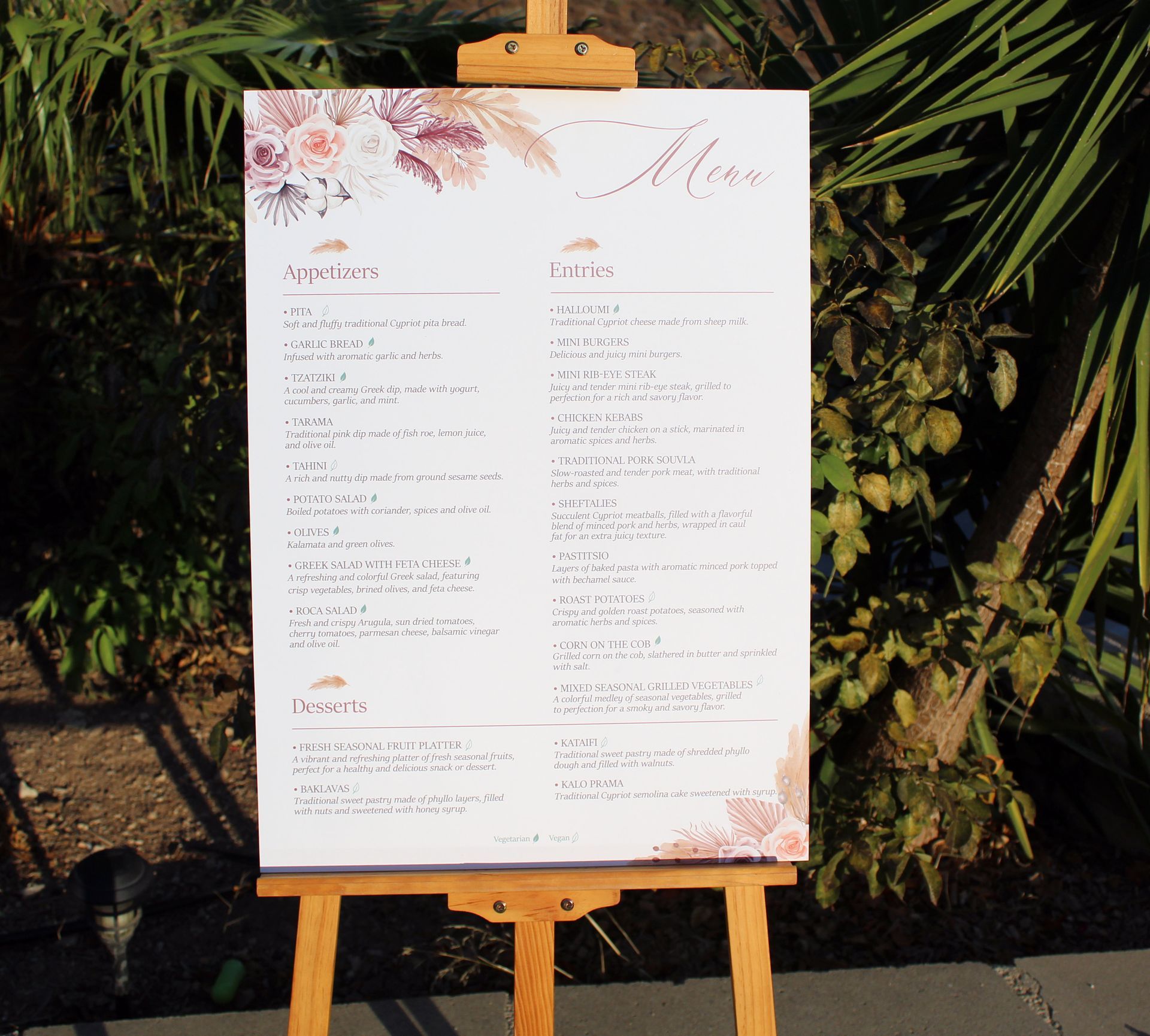 Love story wedding sign