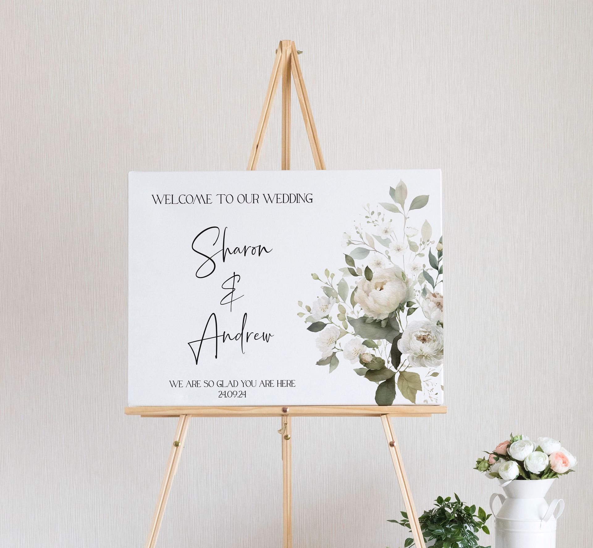 Wedding Welcome Board