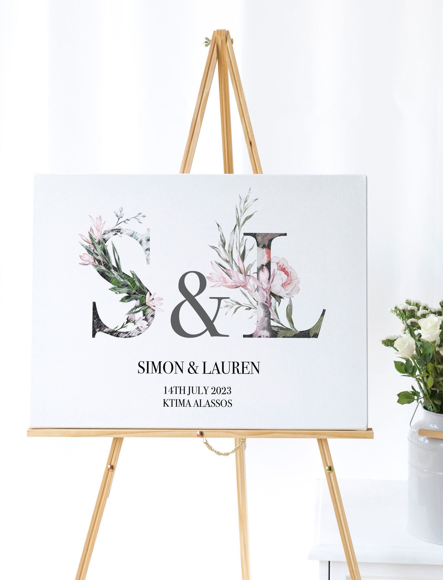Wedding Welcome Board