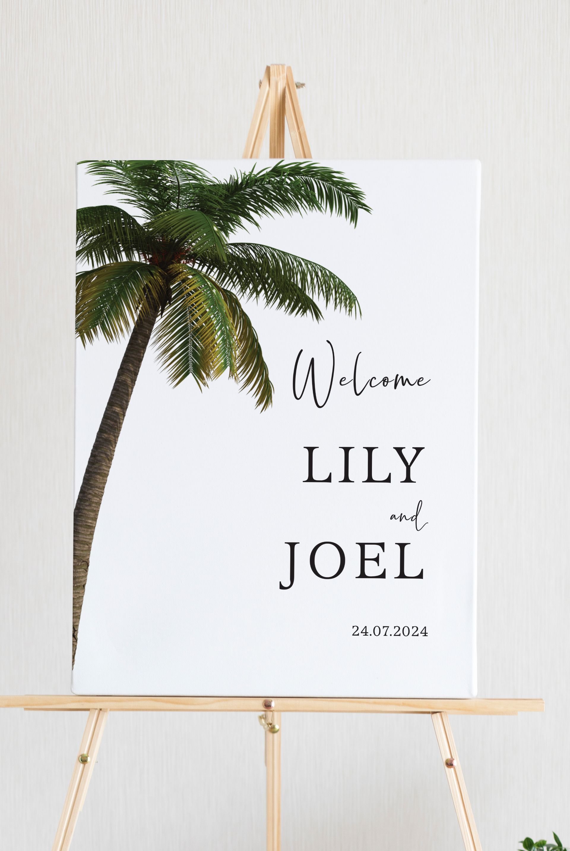 Wedding Welcome Board