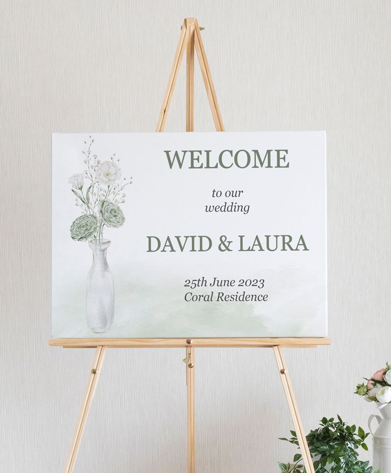 Wedding Welcome Board
