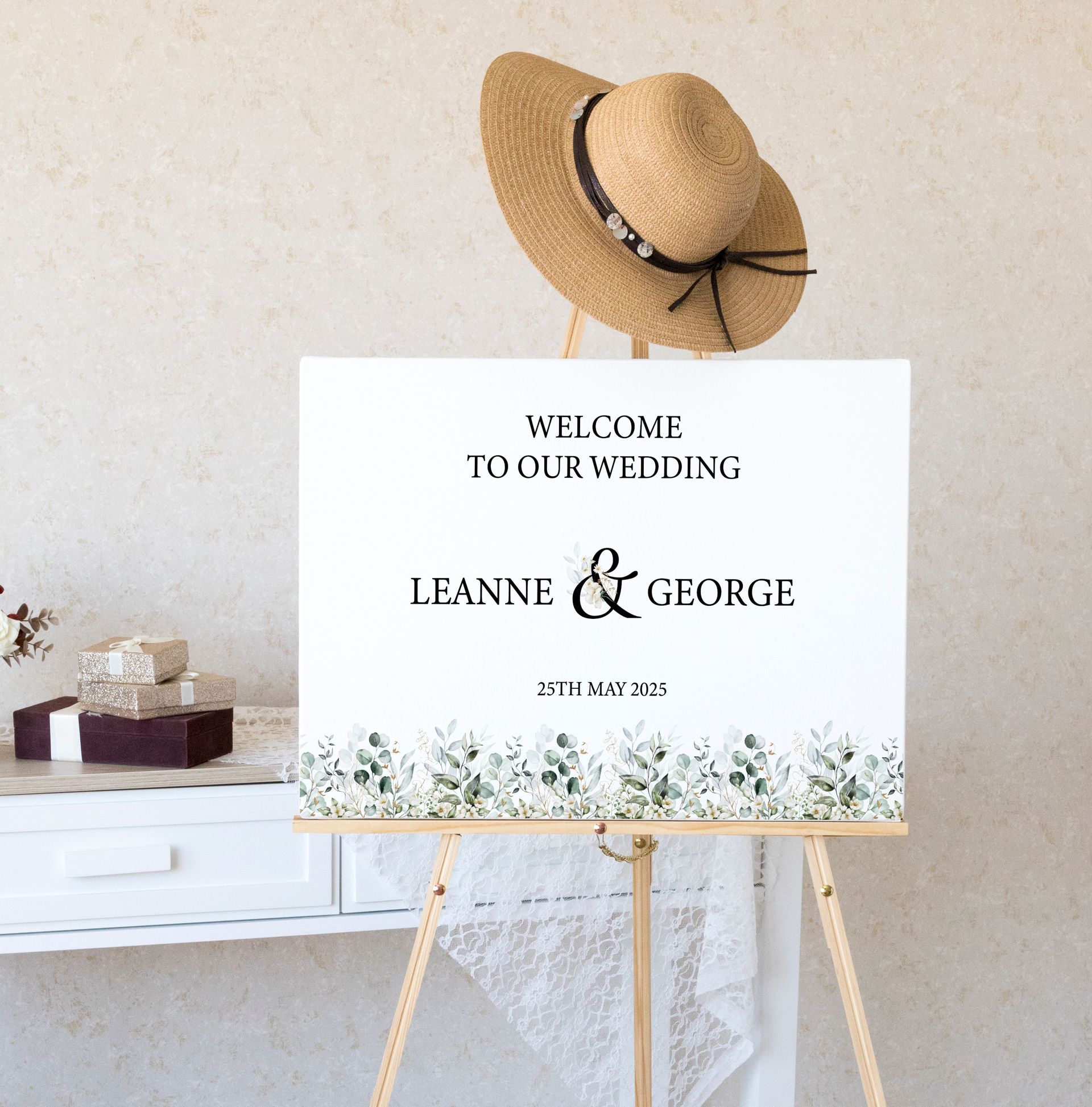 Wedding Welcome Board