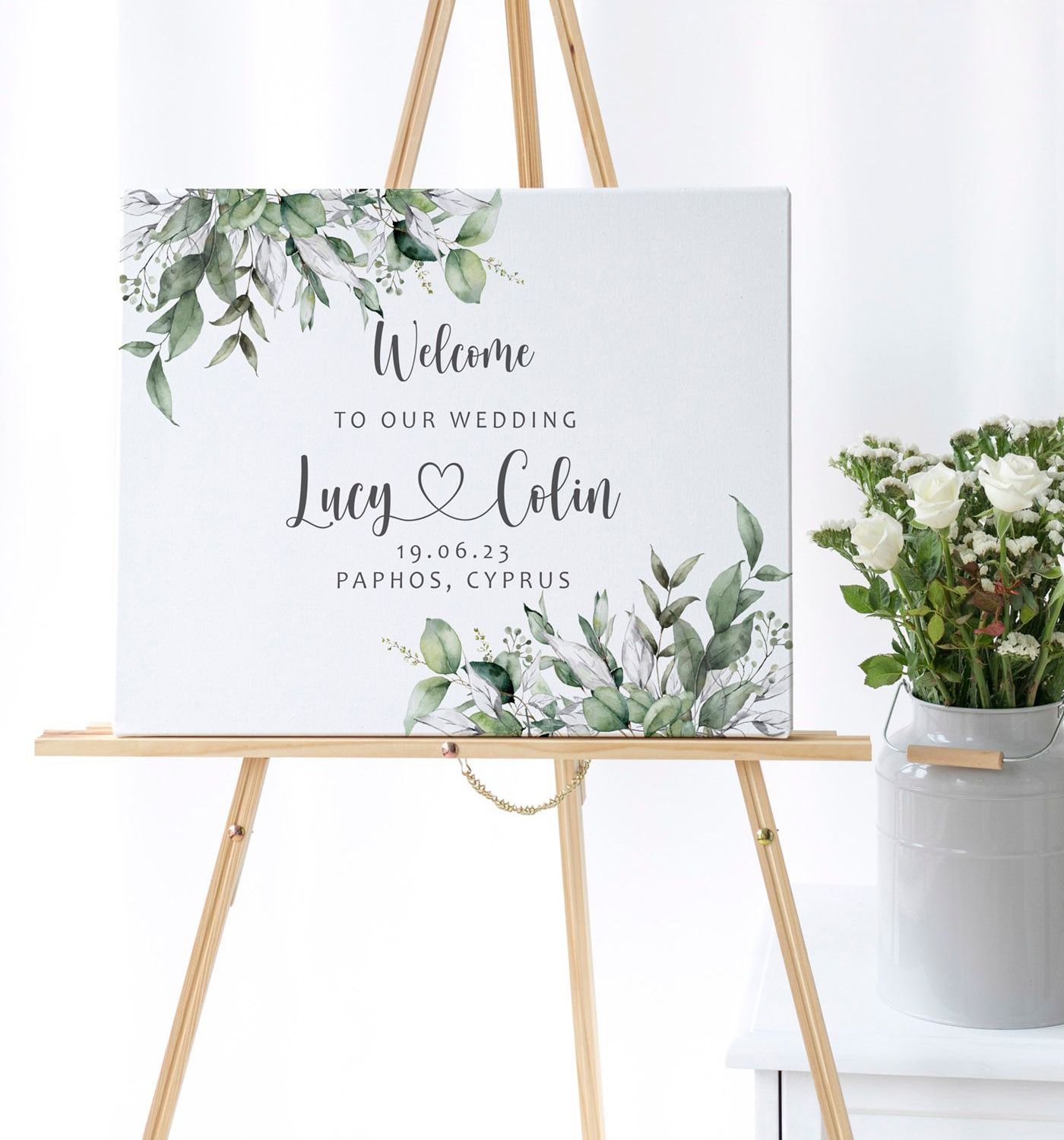 Wedding Welcome Board