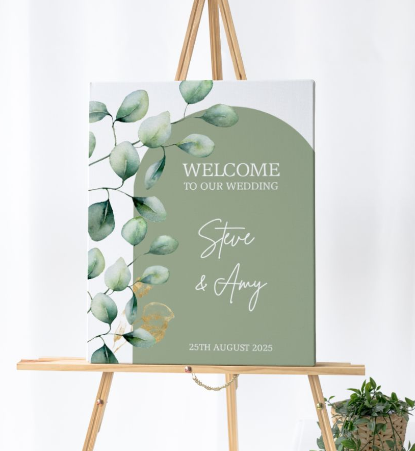 Wedding Welcome Board
