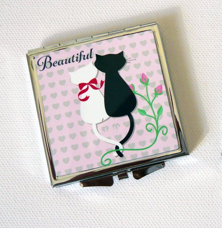 compact mirror wedding favour