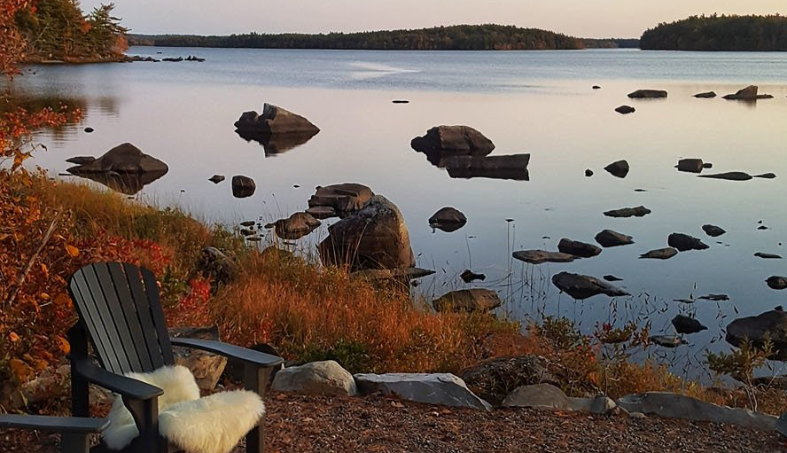 Nova Scotia sunset Ponhook