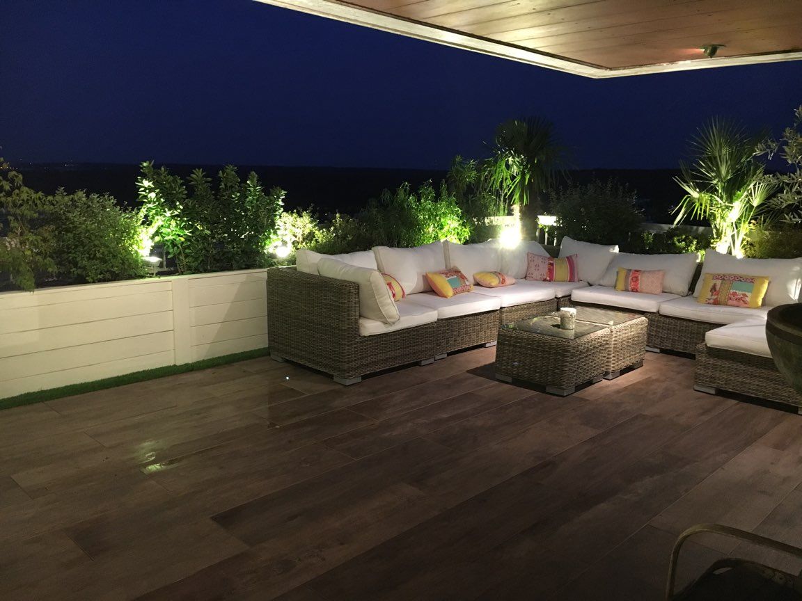 terrasse en grès cérame région Haut de seine