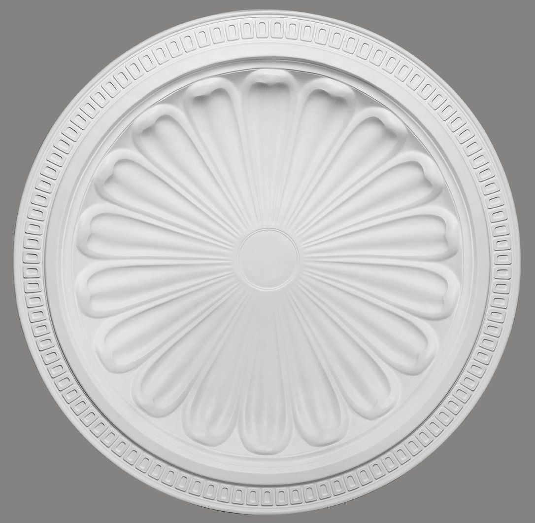 Mardom Decor Hotel Lobby Decken Rosette B2004 klassisch Blüten Ornament sehr groß 123cm