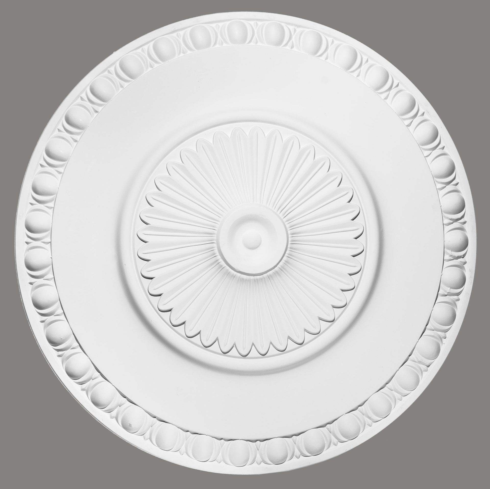 Mardom Decor Decken Rosette B3023 Blüten Ornament groß 60cm